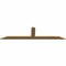 Ekena Millwork Portland Smooth Timber Gable Bracket, Western Red Cedar, 96"W x 24"H x 1 1/2"D x 5 1/2"F, 6/12 Pitch GBW096X24X0206POR00SWR - alternate 5